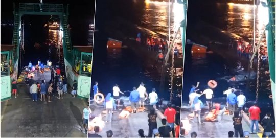 KMP Yunicee Tenggelam di Selat Bali, 44 Orang Berhasil Diselamatkan