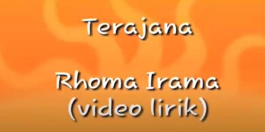 Chord dan Lirik Terajana - Rhoma Irama