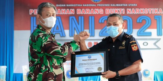 Bea Cukai Peringati Hari Anti Narkotika Internasional 2021