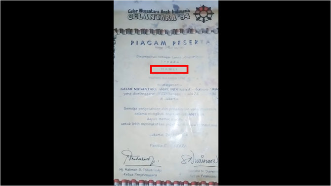 ingat bocah tanya ke soeharto ini sosoknya sudah dewasa