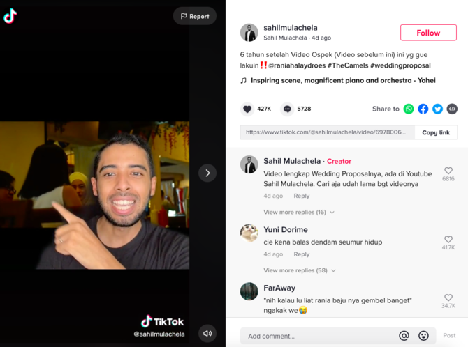 berawal dari ospek kisah pasangan yang berujung ke pelaminan ini bikin baper