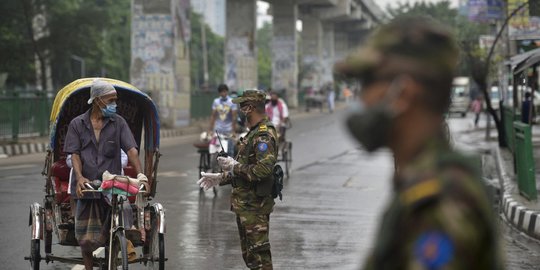 Bangladesh Kerahkan Tentara untuk Kawal Lockdown
