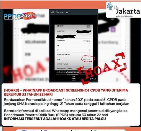 hoaks peserta usia 33 tahun lolos seleksi ppbd dki