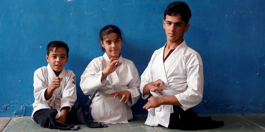 Semangat 3 Anak Penyandang Disabilitas di Irak Berlatih Jiu-Jitsu