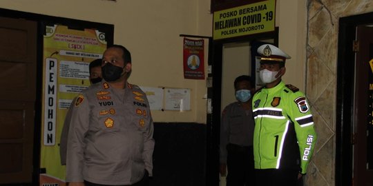 Jelang PPKM Darurat, Kapolres Kediri Cek Kesiapan Posko Lawan Covid-19