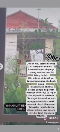 curhat wanita punya tetangga rese