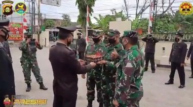 markas polisi mendadak didatangi puluhan anggota tni