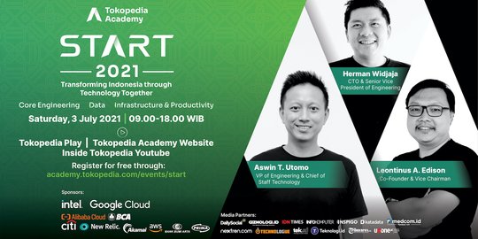 Majukan Ekosistem Teknologi Tanah Air, Tokopedia Kembali Gelar START Summit 2021