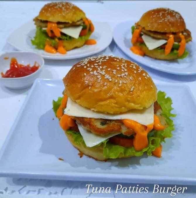 10 resep burger berbagai bahan lezat dan mudah dibuat