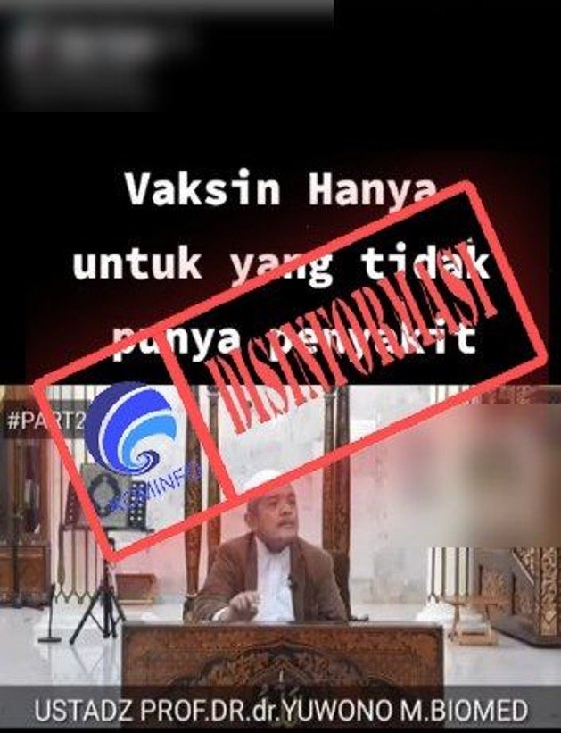 hoaks vaksin covid untuk yang tak punya penyakit