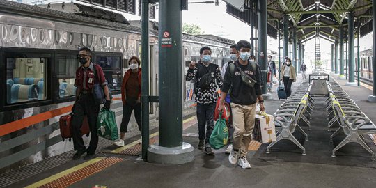 PPKM Darurat, Stasiun Gambir & Senen Batalkan Keberangkatan ke Jatim, Ini Daftarnya