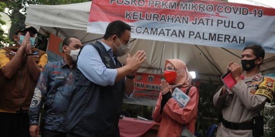 Anies Sebut Posko Oxygen Rescue di Monas Permudah Isi Ulang Oksigen Rumah Sakit