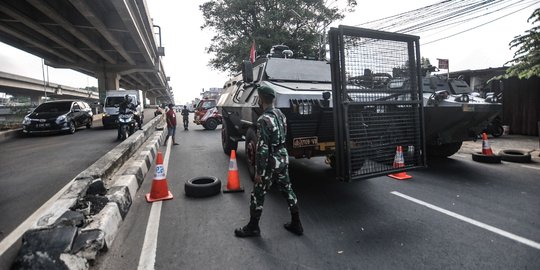 Polda Metro Tambah Penyekatan Jalan Selama PPKM Darurat Menjadi 72 Titik