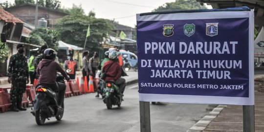 PPKM Darurat Hari Ke-3, Butuh Penurunan 50% Mobilitas untuk Tekan Kasus Covid-19