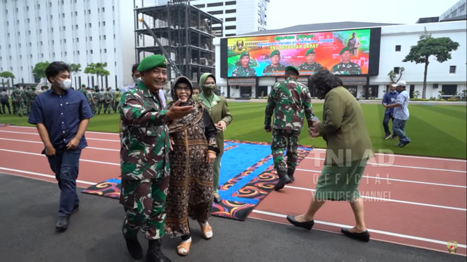 komandan menangis cerita bawa ibu ke mabesad tni