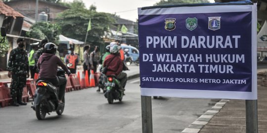 Polisi dan Disnaker DKI Razia Kantor Bandel Masih Masuk saat PPKM Darurat