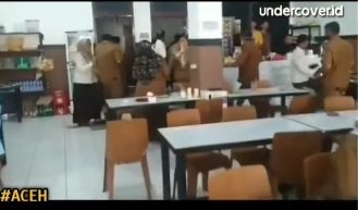 viral para pns lari lari dirazia nongkrong di warung kopi