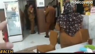 viral para pns lari lari dirazia nongkrong di warung kopi