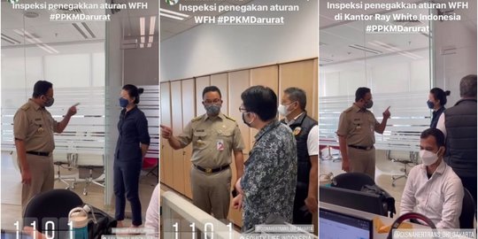 Marah Usai Sidak, Anies Pidanakan Perusahaan Pelanggar PPKM Darurat