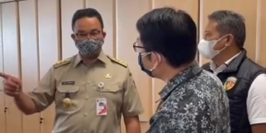 Sidak Kantor, Anies Kesal Temukan Ibu Hamil Dipaksa Masuk Saat PPKM Darurat