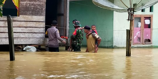 Lima Kabupaten di Aceh Dikepung Banjir, Ribuan Rumah Terendam