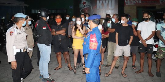 Kafe di Buleleng Langgar PPKM Darurat, Pengunjung Digelandang ke Kantor Polisi