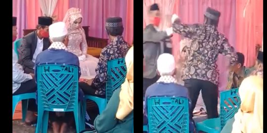 Usai Ijab Kabul Suami Langsung Talak Istri,Keluarga Wanita Ngamuk Terjadi Baku Hantam