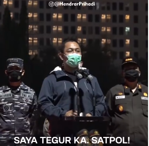 kelakuan arogan satpol pp di semarang