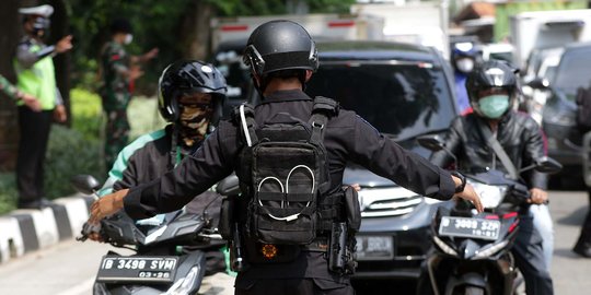 Hari Kelima PPKM Darurat, Situasi Lalu Lintas Masih Macet di Sejumlah Titik
