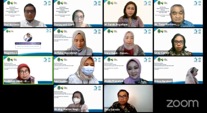 kolaborasi jabar danone indonesia tangani stunting di tengah pandemi