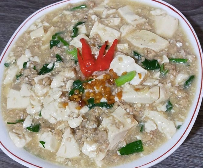 olahan tahu putih