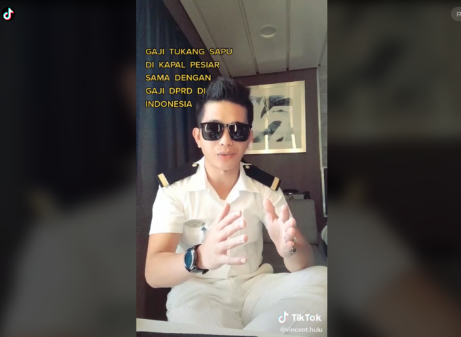 gaji tukang sapu amp cuci piring kapal pesiar