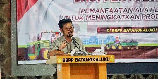 Mentan Syahrul Jamin Stok Pangan Aman Selama PPKM Darurat