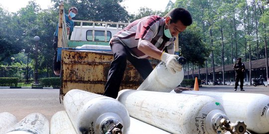 Pemkot Tangerang Dirikan Posko Pengisian Oksigen untuk Rumah Sakit