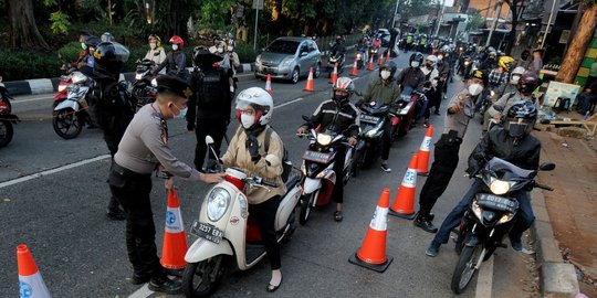 6 Hari PPKM Darurat, 950 Kendaraan Diminta Putar Balik di Perbatasan Sleman