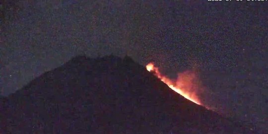 Gunung Merapi Luncurkan Awan Panas Guguran hingga 1,1 Kilometer, Status Masih Siaga