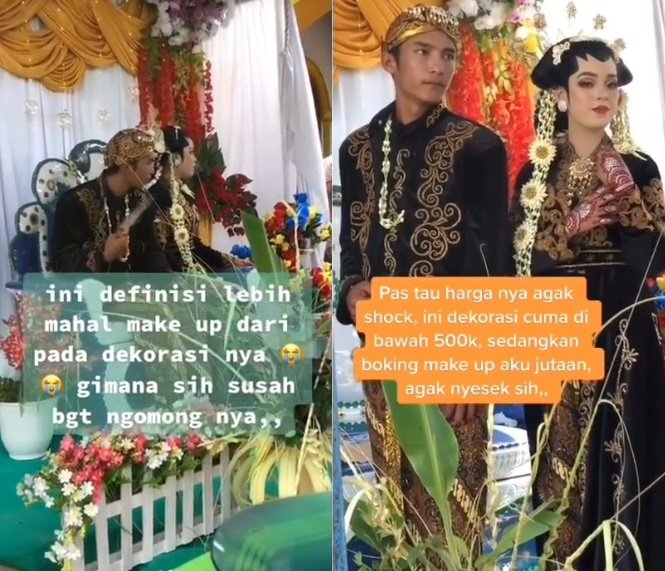 riasan pengantin cantik jadi sorotan