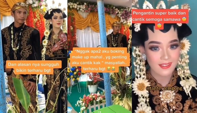 riasan pengantin cantik jadi sorotan