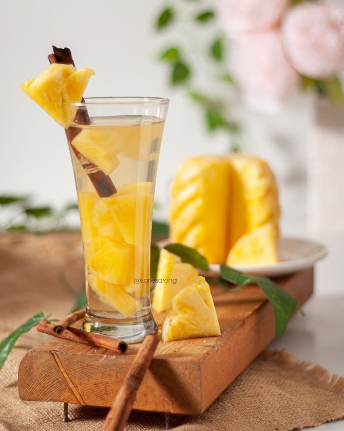 resep membuat minuman nanas