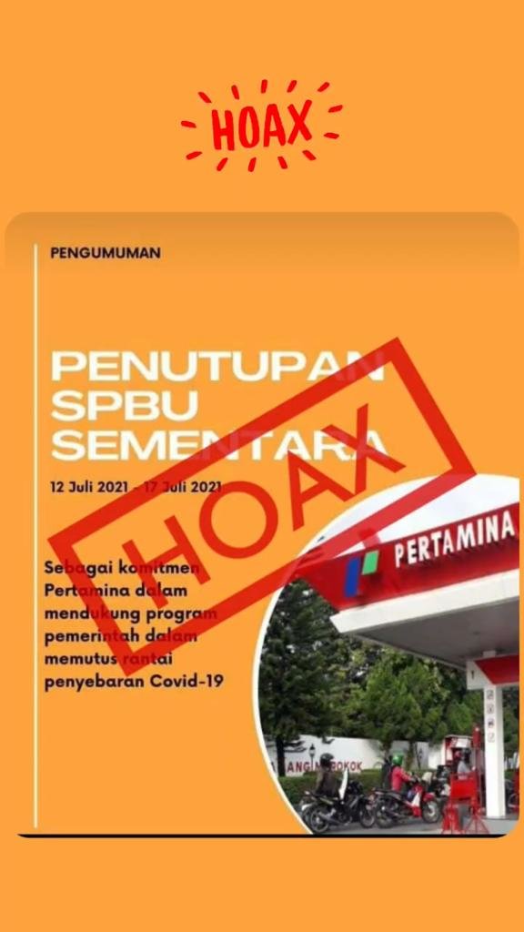 hoaks spbu tutup sementara