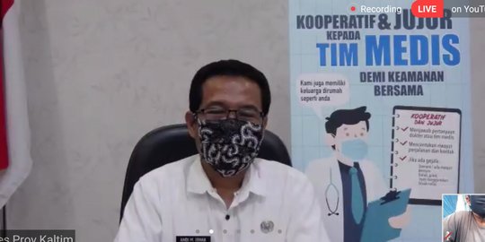 Penambahan Kasus Covid-19 di Kaltim Tembus 1.000 Orang Hari Ini