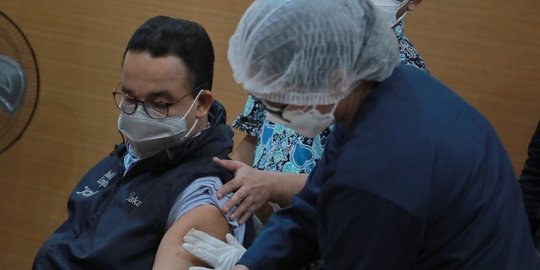 Ingin Warga Jakarta Punya Kekebalan, Anies Dorong Terus Vaksinasi