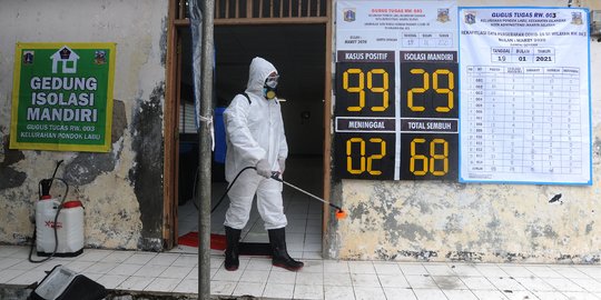 Pakar: Hanya 8,1 Persen Warga Terinfeksi Covid-19 di Indonesia yang Terdeteksi