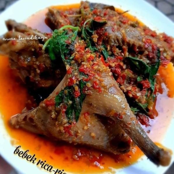 10 resep rica rica bebek gurih cocok untuk menu makan siang