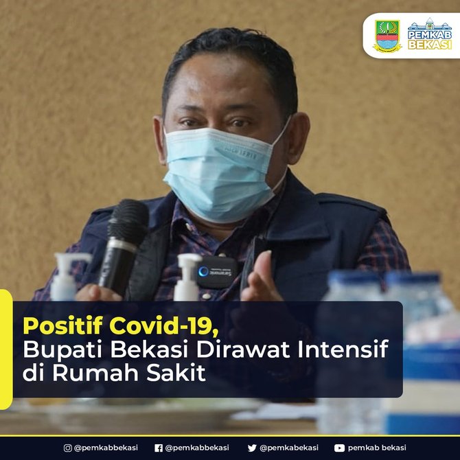 bupati bekasi eka supria atmaja meninggal dunia