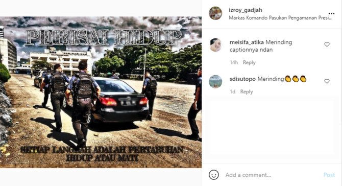 praka izroy perisai hidup siap bertaruh nyawa