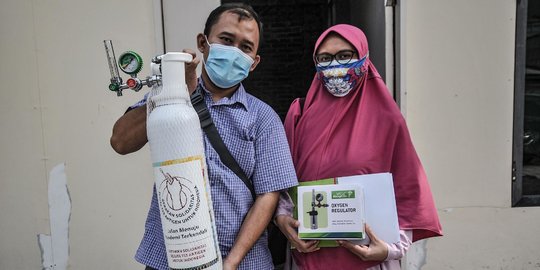 Luhut: Kita Impor 40 Ribu Ton Oksigen Liquid, 50 Ribu Konsetrator