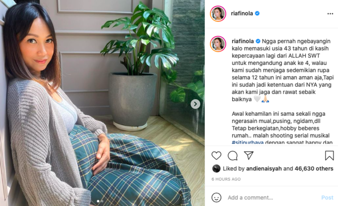 nola b3 umumkan hamil anak ke 4 begini reaksi tak terduga anggota keluarga