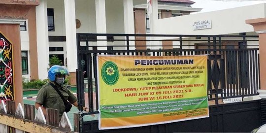 Sejumlah Pegawai Positif Covid-19, PN Sampit Tutup Sementara