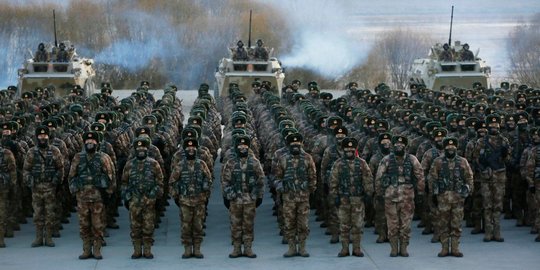 AS vs China, Militer Siapa Lebih Kuat?